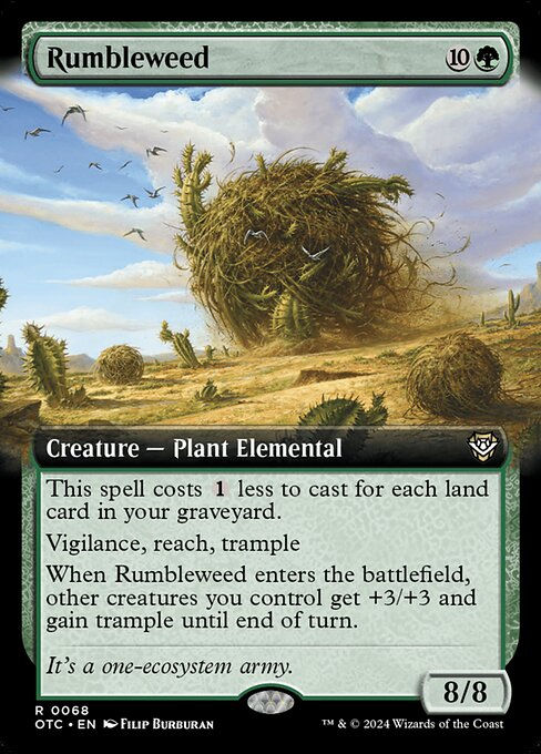 Rumbleweed (otc) (68) / Extended Art
