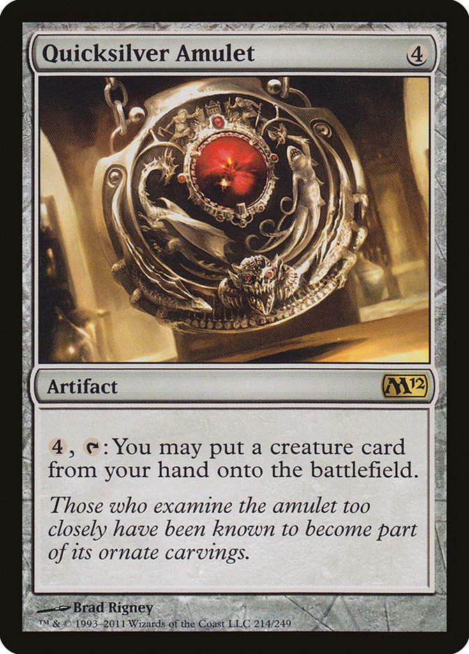 Quicksilver Amulet (M12) (214)