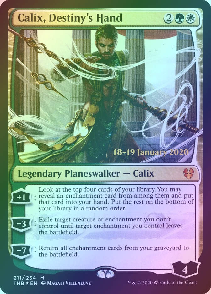 Calix, Destiny's Hand (PTHB) (211s) / Foil
