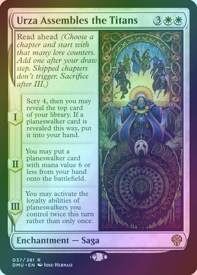 Urza Assembles the Titans (DMU) (37) / Foil