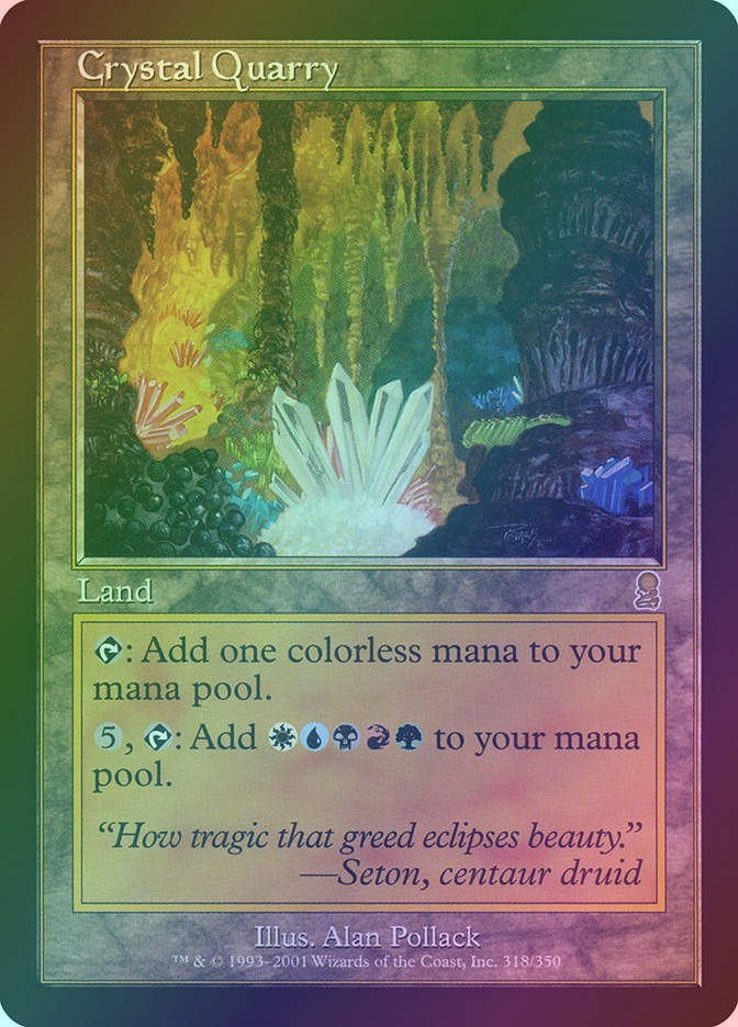 Crystal Quarry (ODY) (318) / Foil