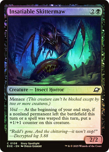 Insatiable Skittermaw (EOE) (108) / Foil