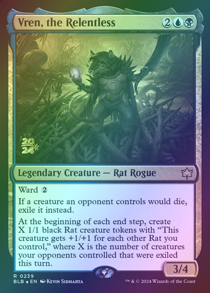 Vren, the Relentless (PBLB) (239s) / Foil