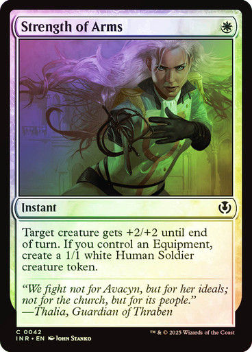 Strength of Arms (INR) (42) / Foil