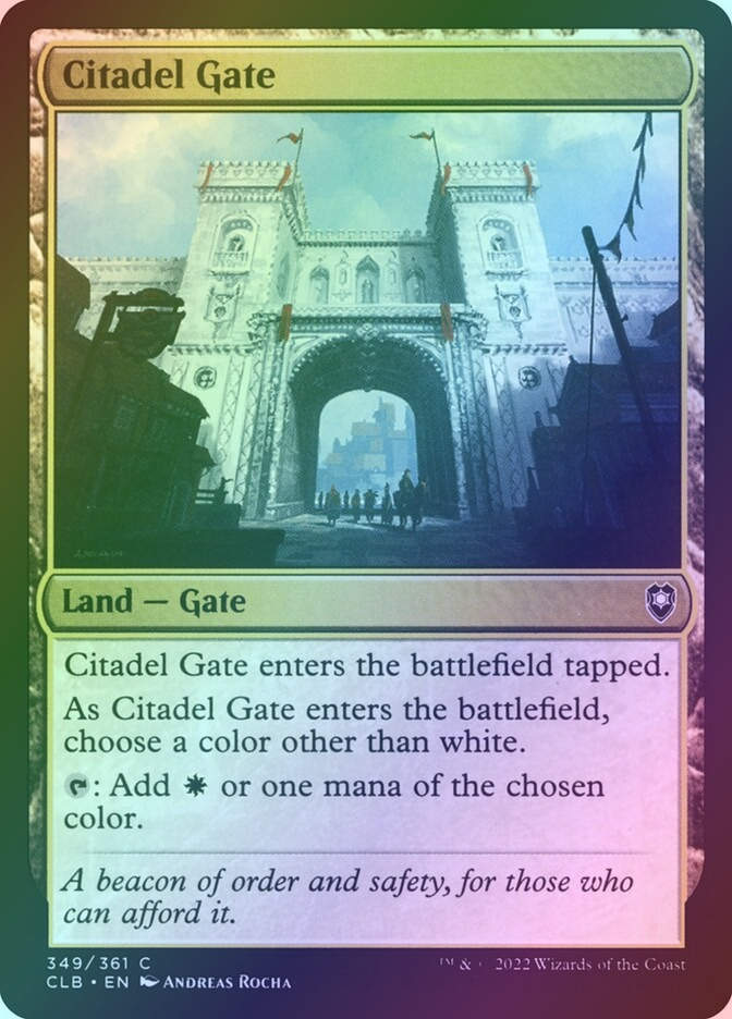 Citadel Gate (CLB) (349) / Foil