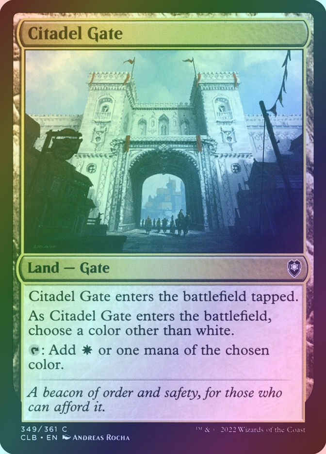 Citadel Gate (CLB) (349) / Foil