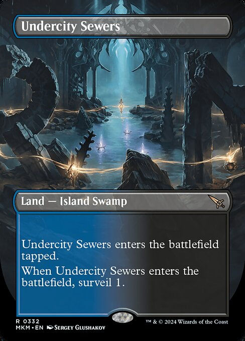 Undercity Sewers (mkm) (332) / Borderless