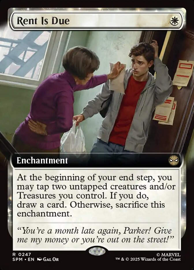 Rent Is Due (SPM) (247) / Extended Art