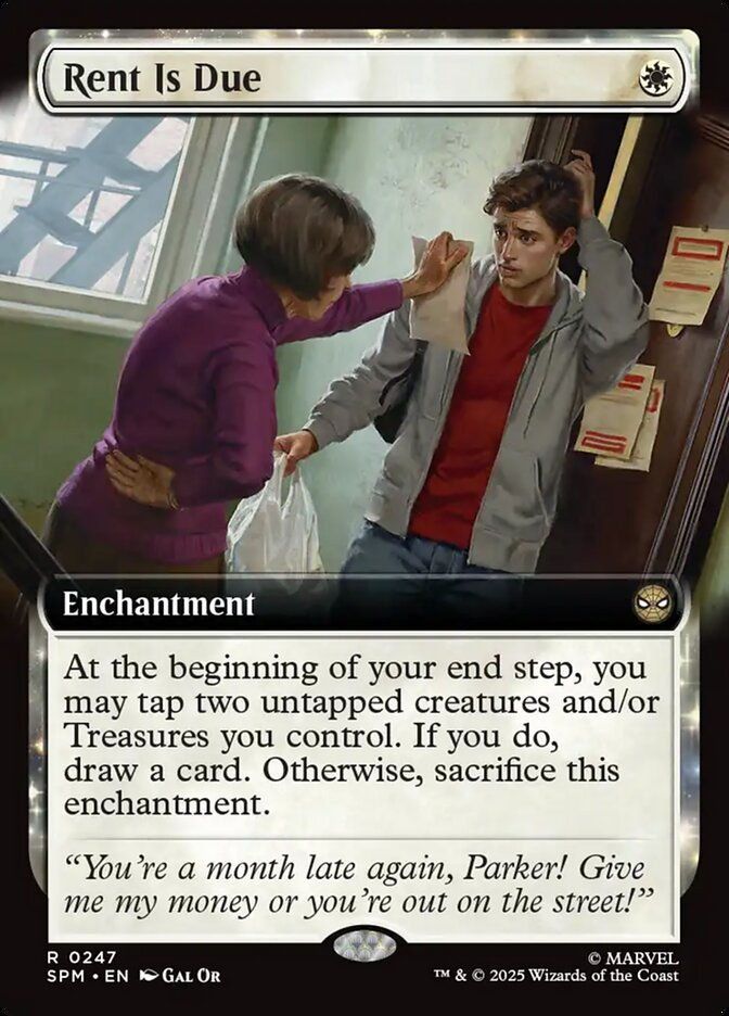 Rent Is Due (SPM) (247) / Extended Art
