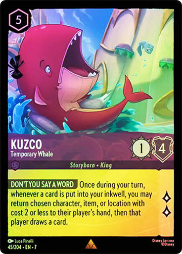 Kuzco - Temporary Whale (LOR_ARC) / Foil