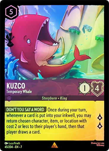 Kuzco - Temporary Whale (LOR_ARC) / Foil
