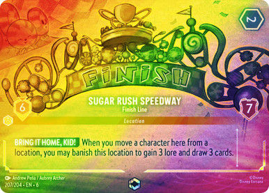 Sugar Rush Speedway - Finish Line (Enchanted)