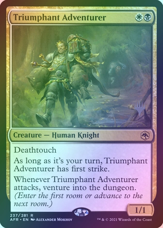 Triumphant Adventurer (PAFR) (237p) / Foil