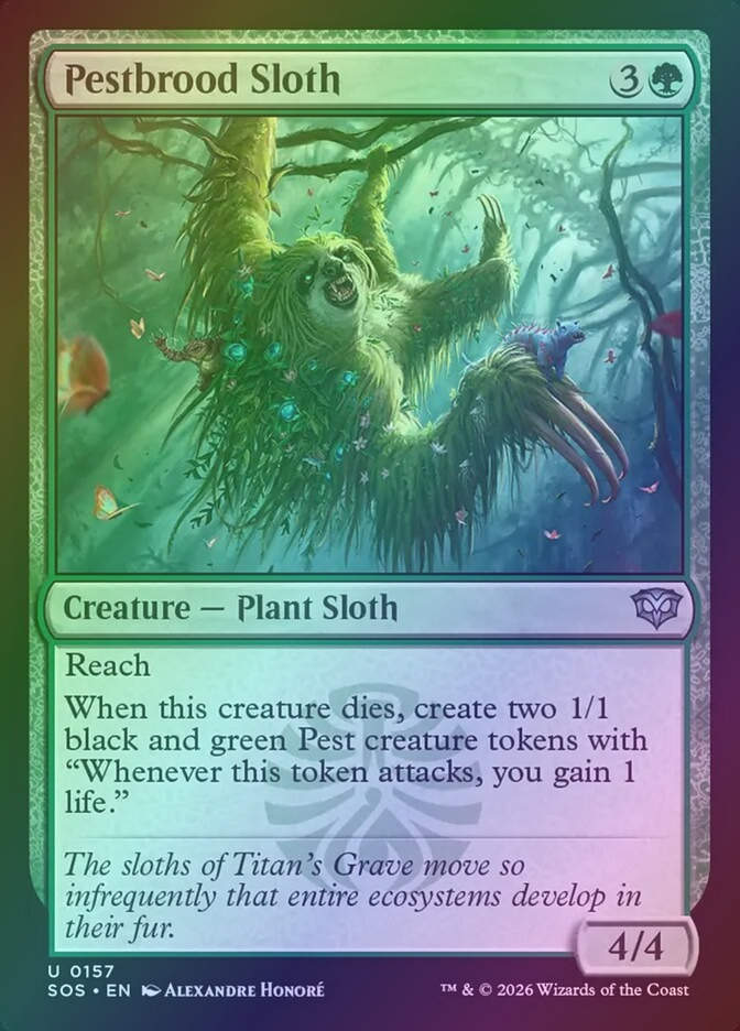 Pestbrood Sloth (SOS) (157) / Foil