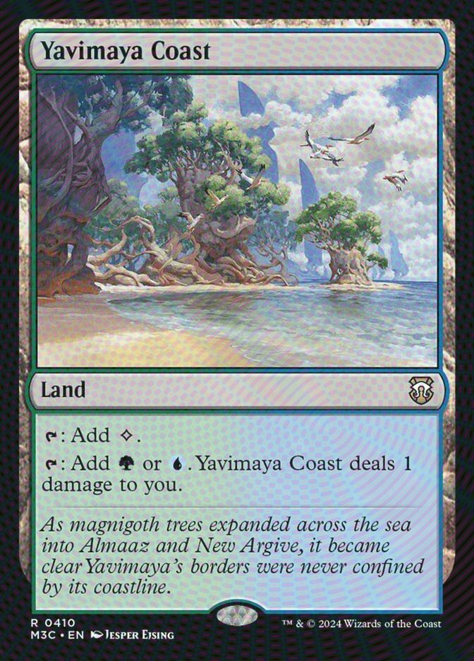 Yavimaya Coast (M3C) (410) / Ripple Foil