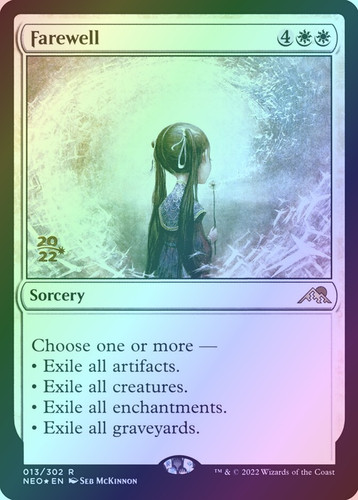 Farewell (PNEO) (13s) / Foil | MTG Wolf Mxico Farewell (PNEO) (13s) / Foil | MTG Wolf Mxico