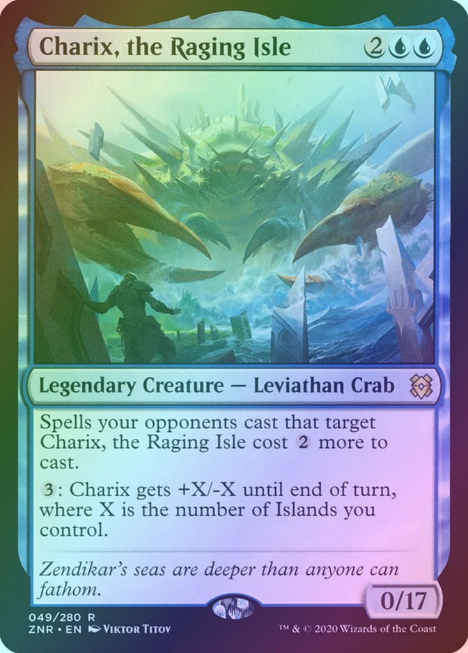 Charix, the Raging Isle (PZNR) (49p) / Foil