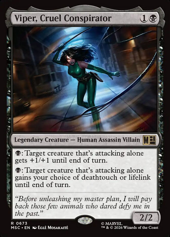 Viper, Cruel Conspirator (MSC) (673)