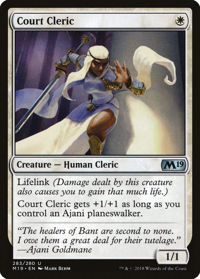 Court Cleric (M19) (283)