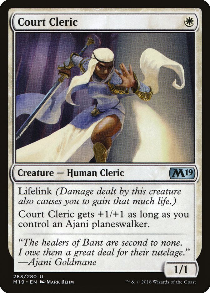 Court Cleric (M19) (283)