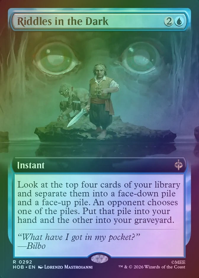 Riddles in the Dark (HOB) (292) / Extended Art / Foil