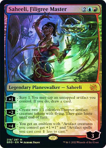 Saheeli, Filigree Master (BRO) / Foil