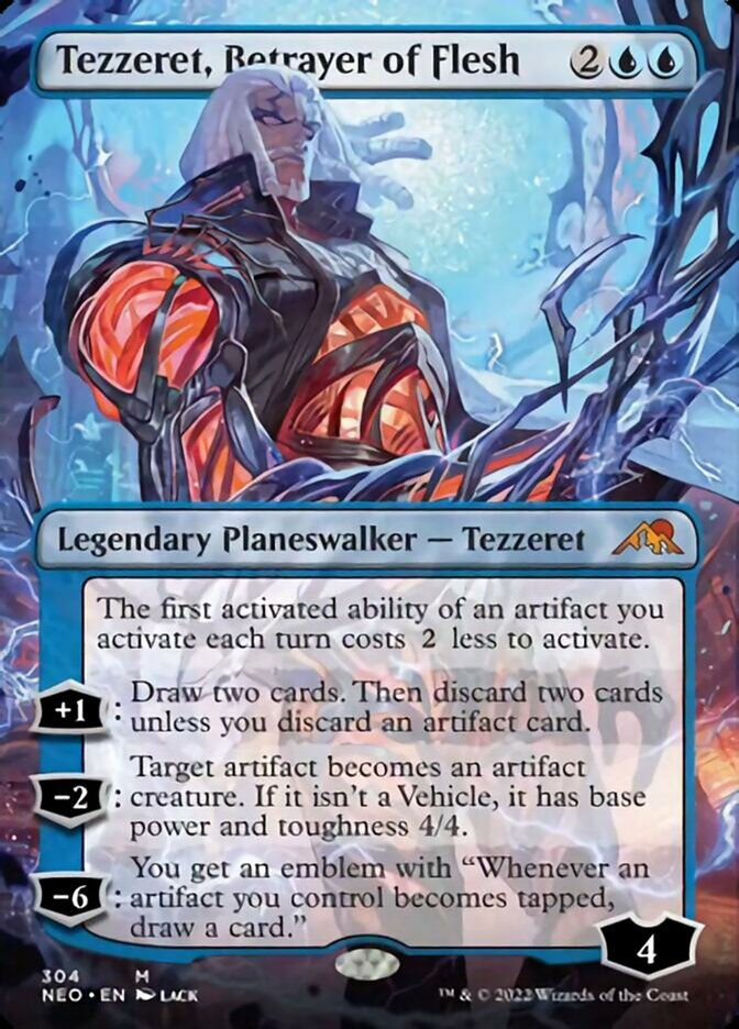 Tezzeret, Betrayer of Flesh (NEO) / Borderless