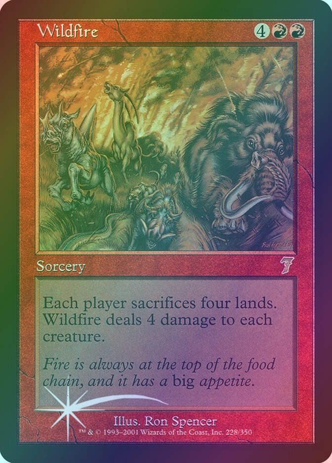 Wildfire (7ED) (228★) / Foil