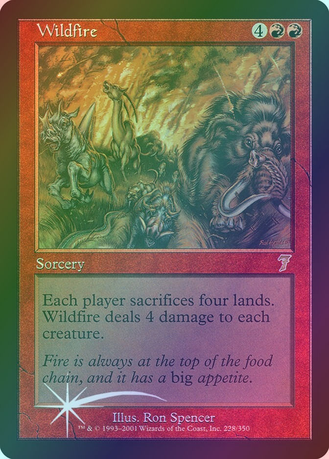 Wildfire (7ED) (228★) / Foil