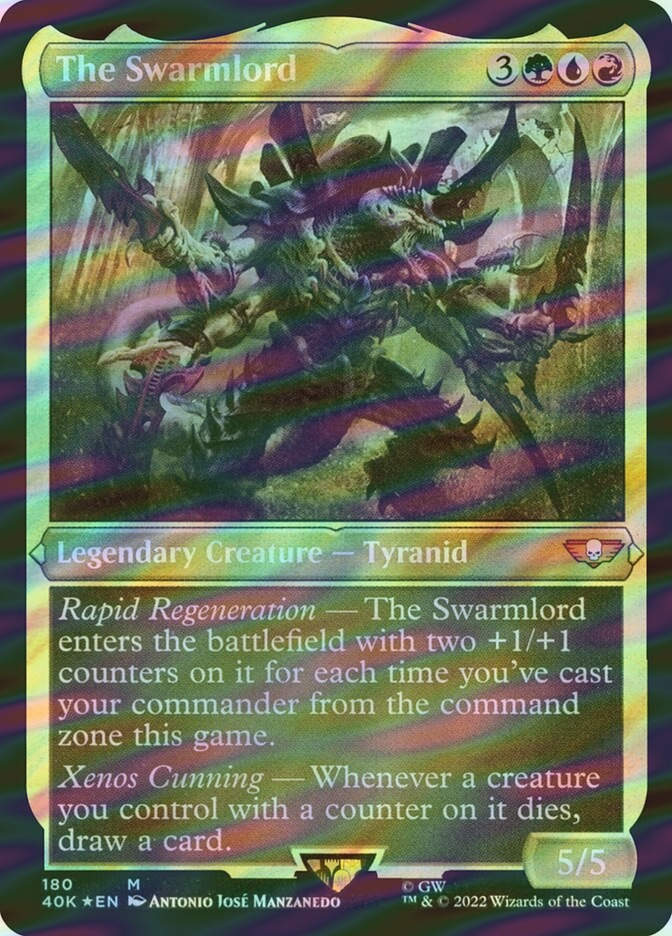 The Swarmlord (40K) (180) / Surge Foil