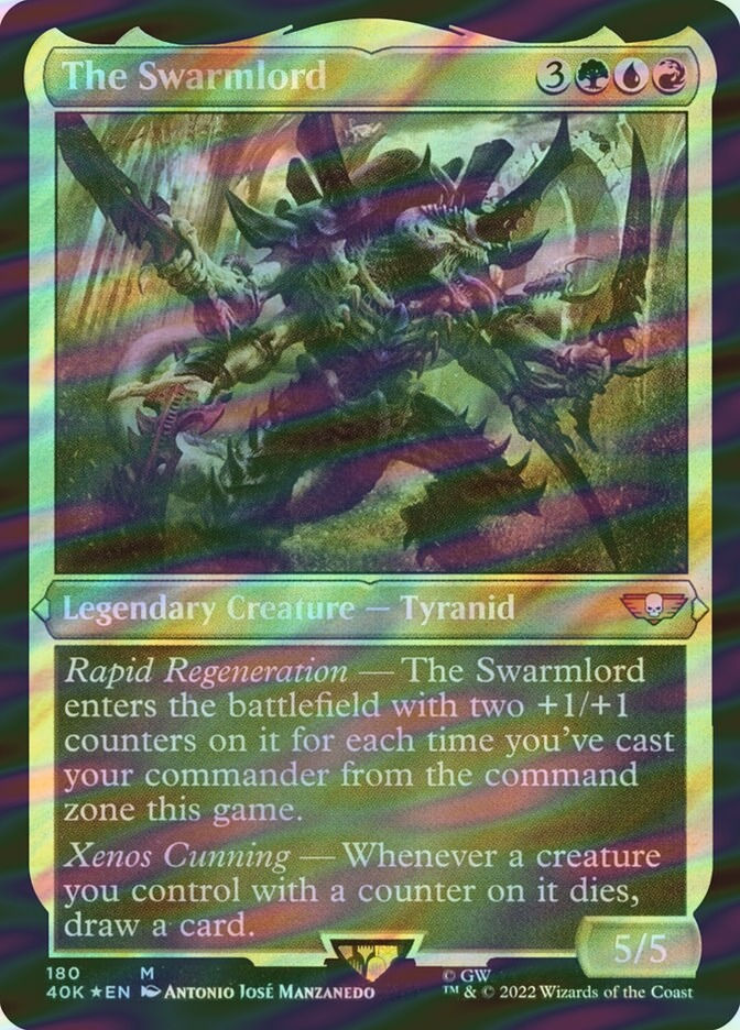 The Swarmlord (40K) (180) / Surge Foil