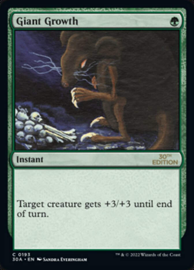 Giant Growth (30a)