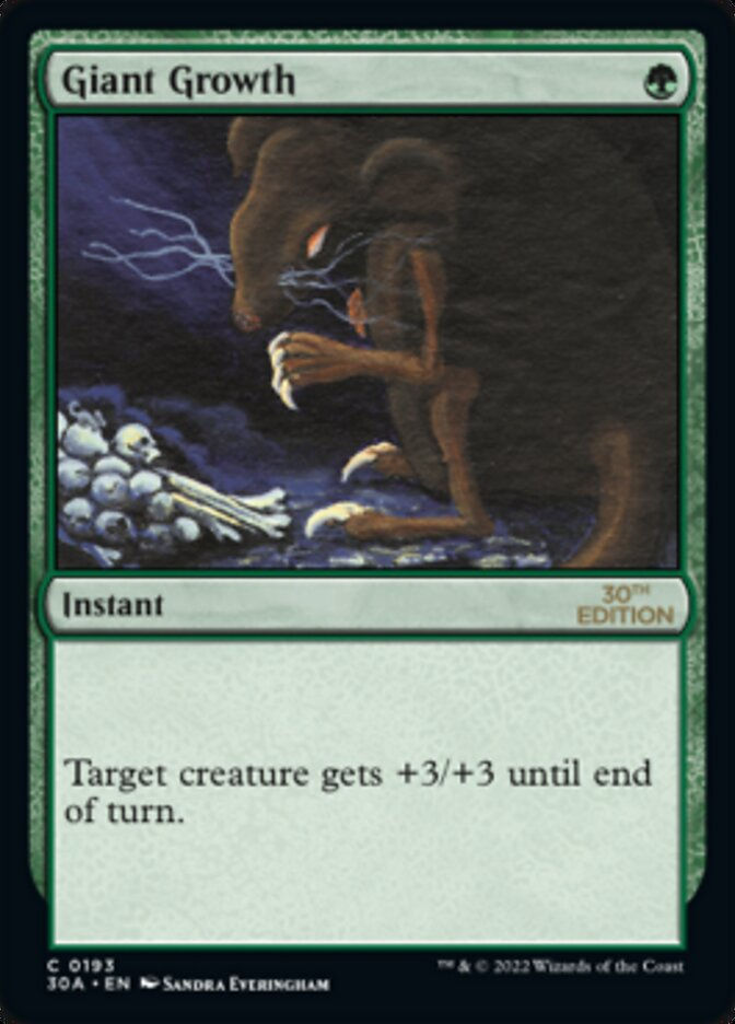 Giant Growth (30a)