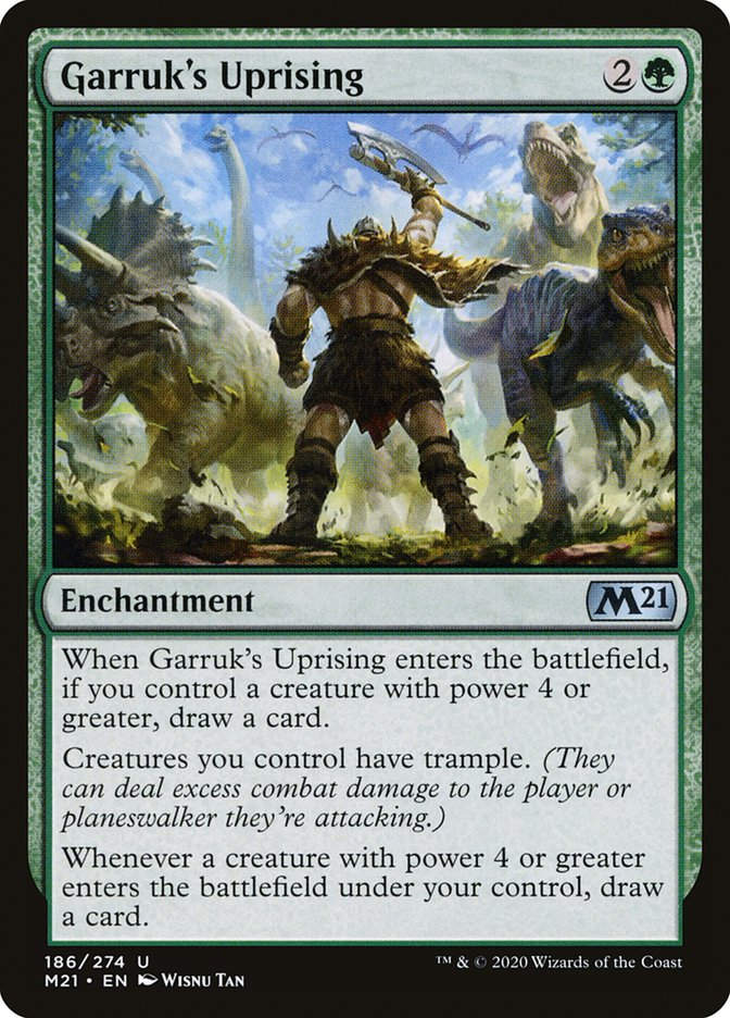 Garruk's Uprising (M21) (186)
