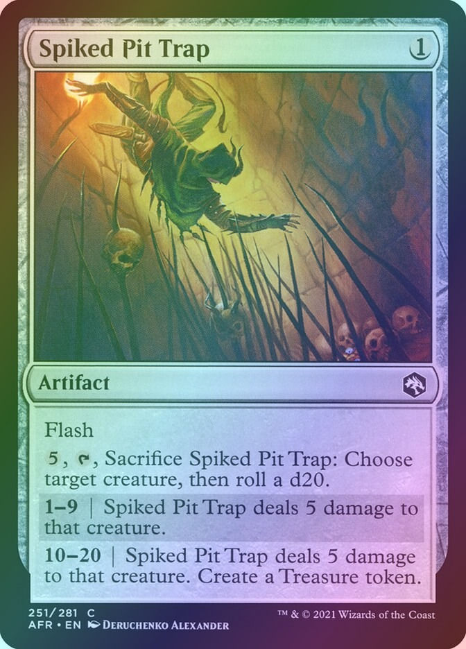 Spiked Pit Trap (AFR) (251) / Foil