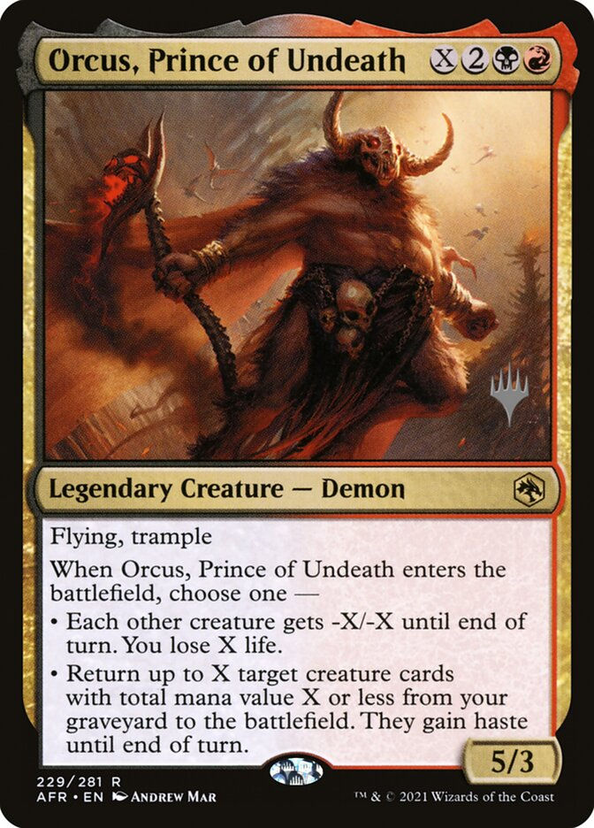 Orcus, Prince of Undeath (PAFR) (229p)