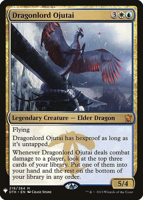 Dragonlord Ojutai (PLST) (DTK-219)