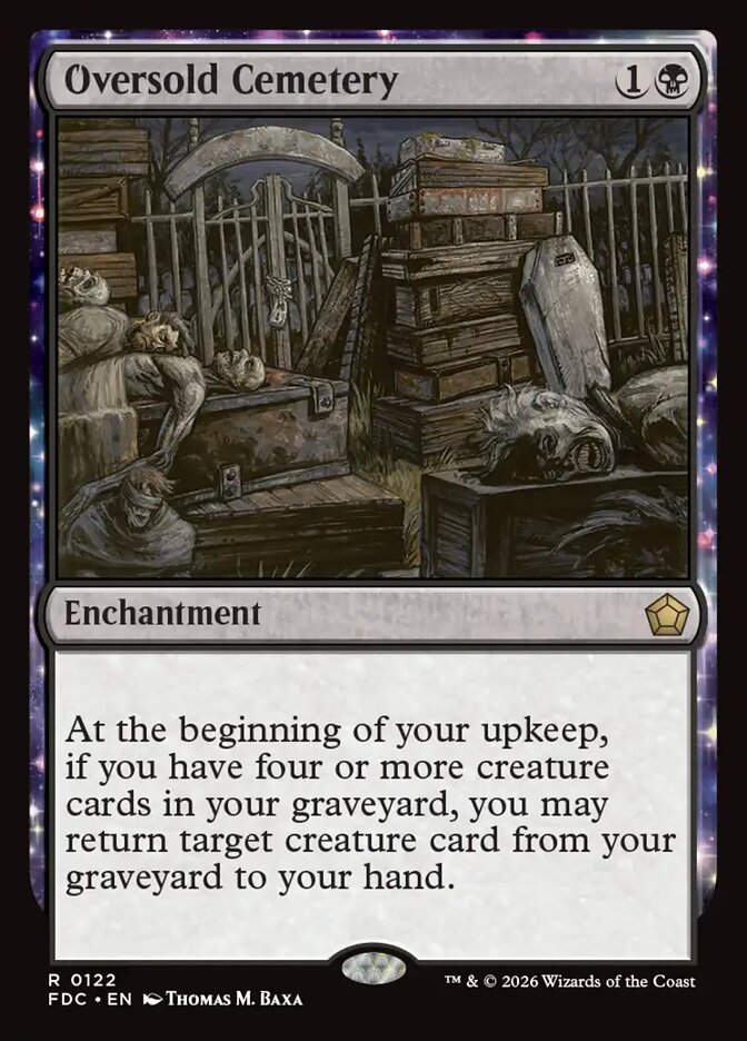 Oversold Cemetery (FDC) (122)