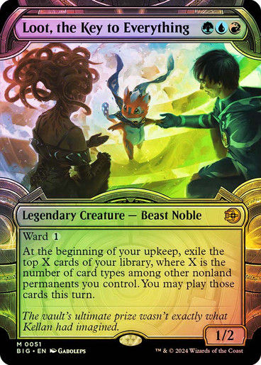 Loot, the Key to Everything (BIG) (51) / Showcase / Foil