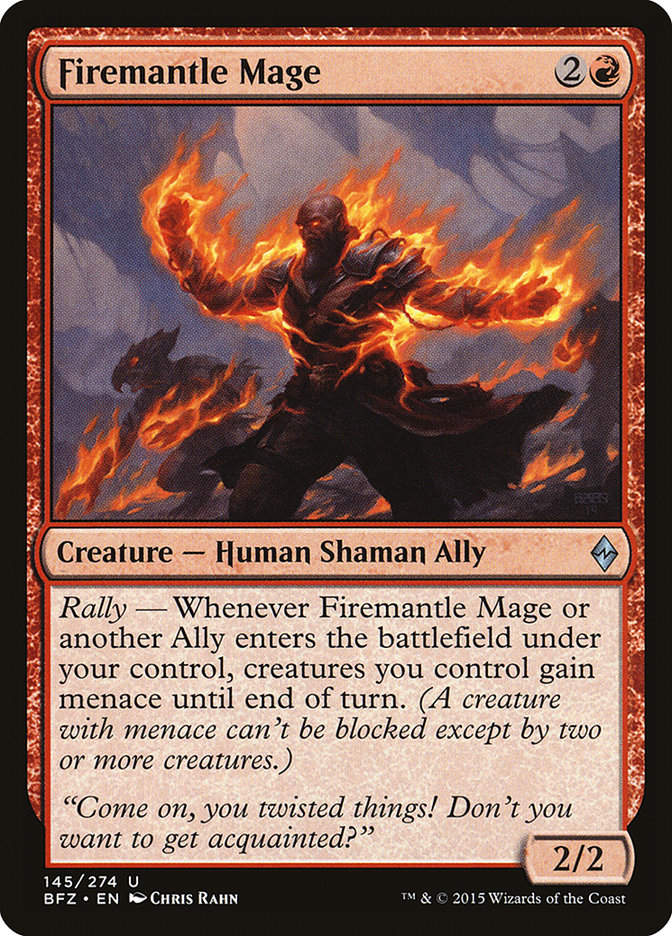 Firemantle Mage (BFZ) (145)