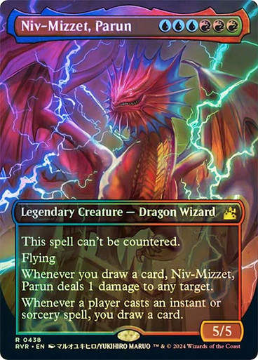 Niv-Mizzet, Parun (rvr) (438) / Anime / Foil