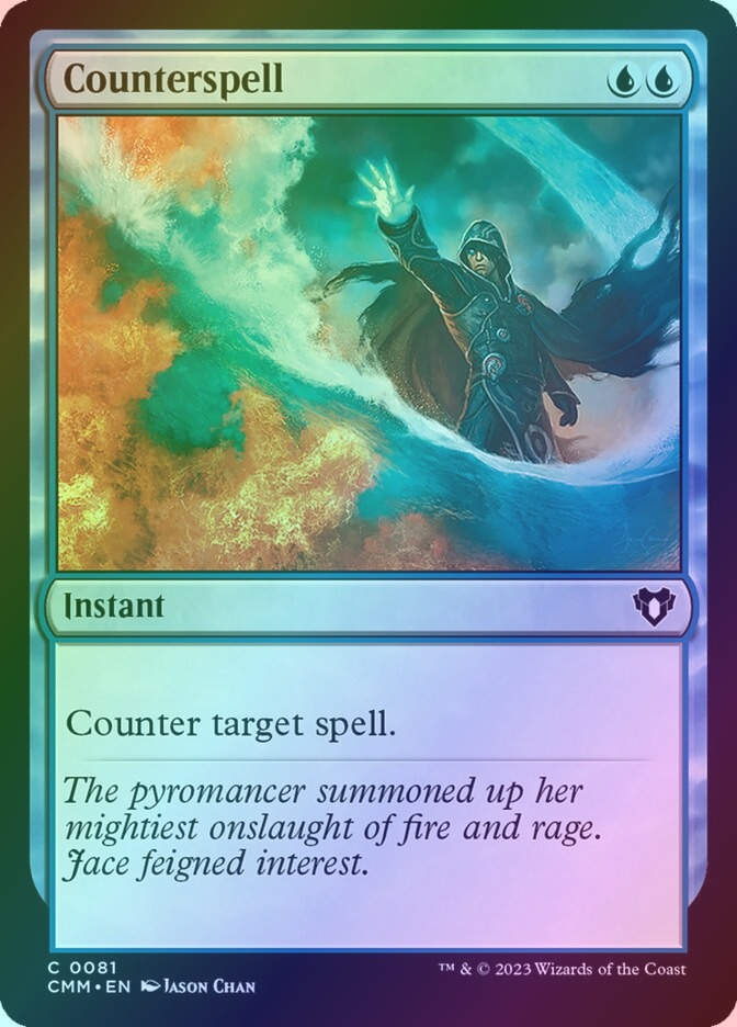 Counterspell (CMM) (81) / Foil