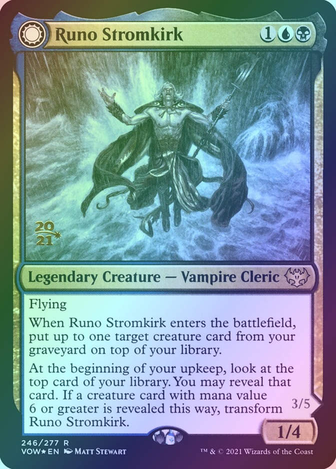 Runo Stromkirk // Krothuss, Lord of the Deep (PVOW) (246s) / Foil