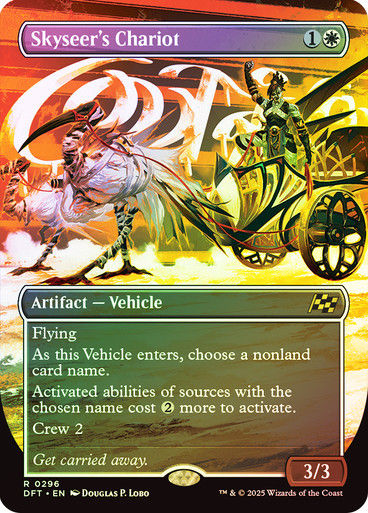 Skyseer's Chariot (DFT) (296) / Foil / Borderless