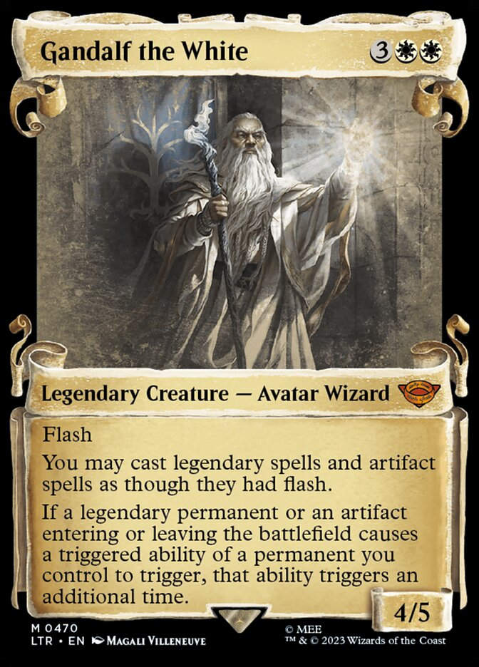 Gandalf the White (LTR) (470) / Showcase