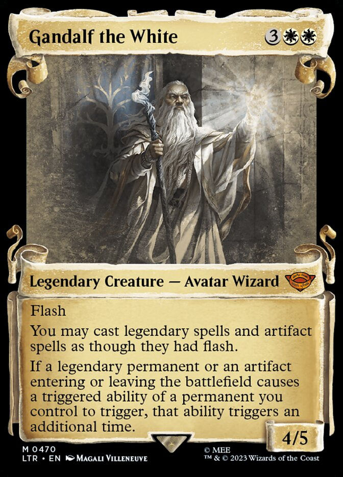 Gandalf the White (LTR) (470) / Showcase