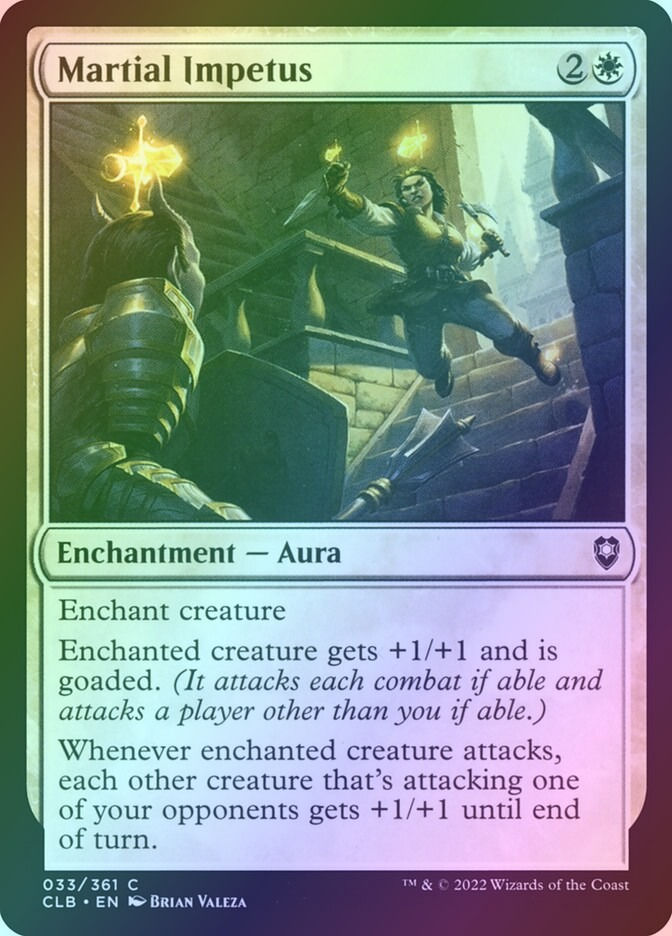 Martial Impetus (CLB) (33) / Foil