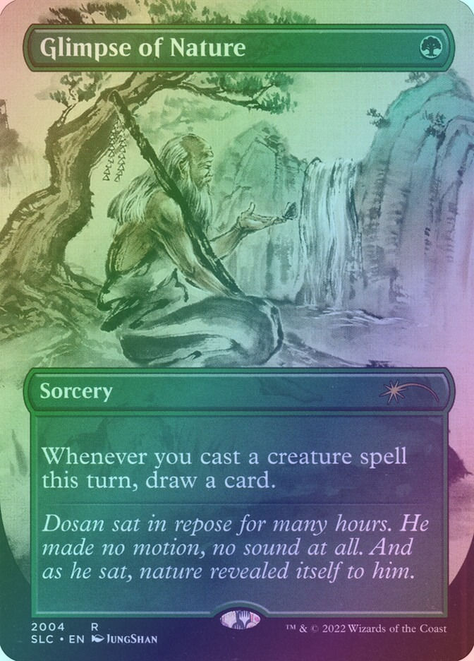 Glimpse of Nature (SLC) (2004) / Borderless / Foil