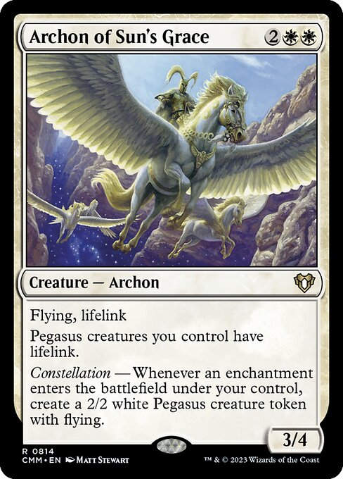 Archon of Sun's Grace (cmm) (Commander Deck)