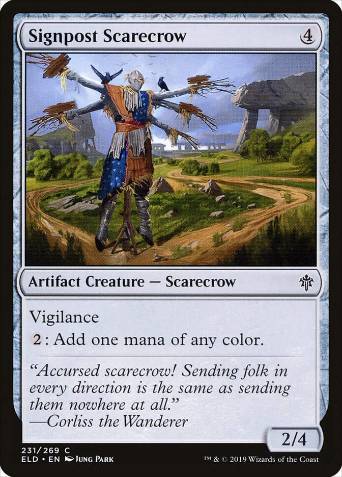 Signpost Scarecrow (ELD) (231)